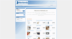 Desktop Screenshot of alertienda.com